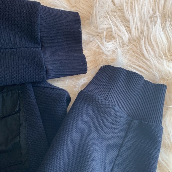 Men’s Calvin Klein Waffle Knit Zip Up Sweater Jacket with Arm Pocket Size XL - Picture 8 of 12